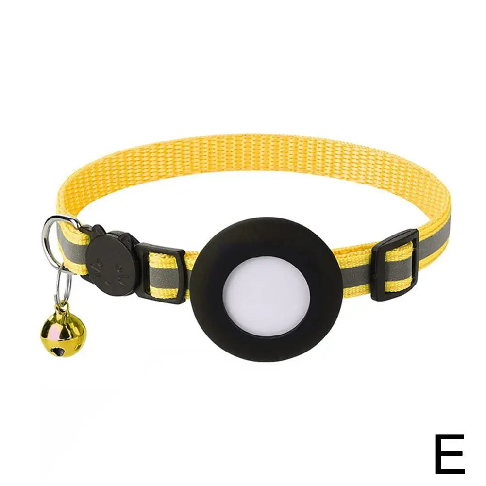Reflective Breakaway Cat Collar with Bell — Safety-Release Design