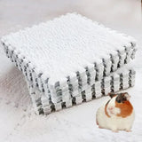 Spliceable Fleece Cage Liner Set — Washable Waterproof Bedding Mats