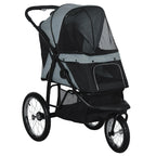 Foldable Pet Stroller for Small & Medium Dogs — Portable Outdoor Travel Carrier