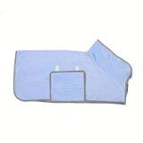 Microfiber Pet Drying Robe — Quick-Dry, Adjustable Hook-and-Loop