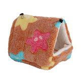 Cozy Small Pet Hideout Bed — Soft Cotton Hammock for Hamsters & Guinea Pigs