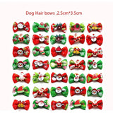 Christmas Pet Bow Tie Bandana 50-Pack (Dog & Cat Accessory)