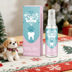 Pet Oral Care Spray — No-Brush Teeth Cleaning & Fresh Breath, 100ml
