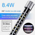 Waterproof RGB Aquarium LED Light (Wide Angle, Plant Grow, 27–57cm)