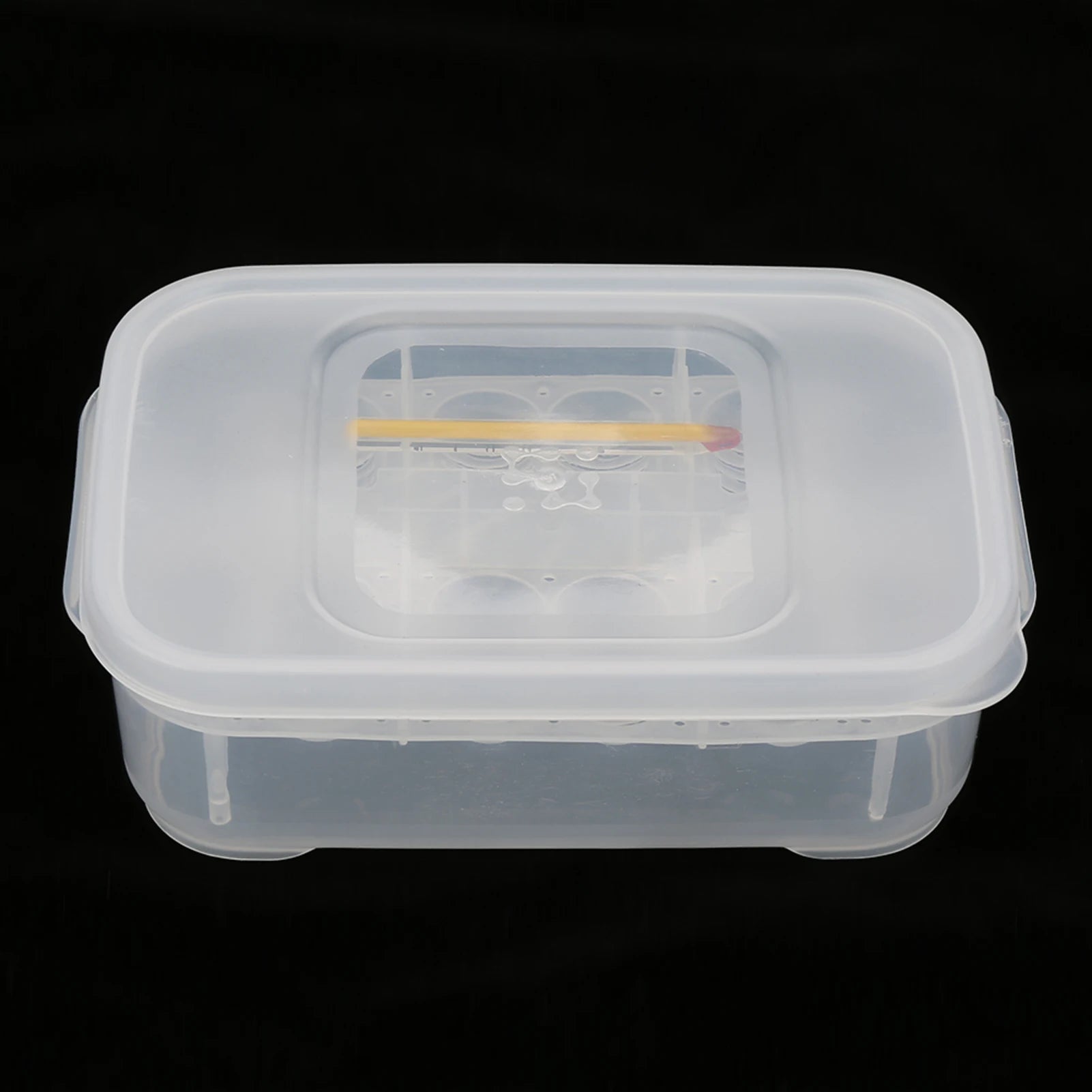 12-Grid Reptile Egg Incubator Tray with Thermometer — Suspended Hatching Box