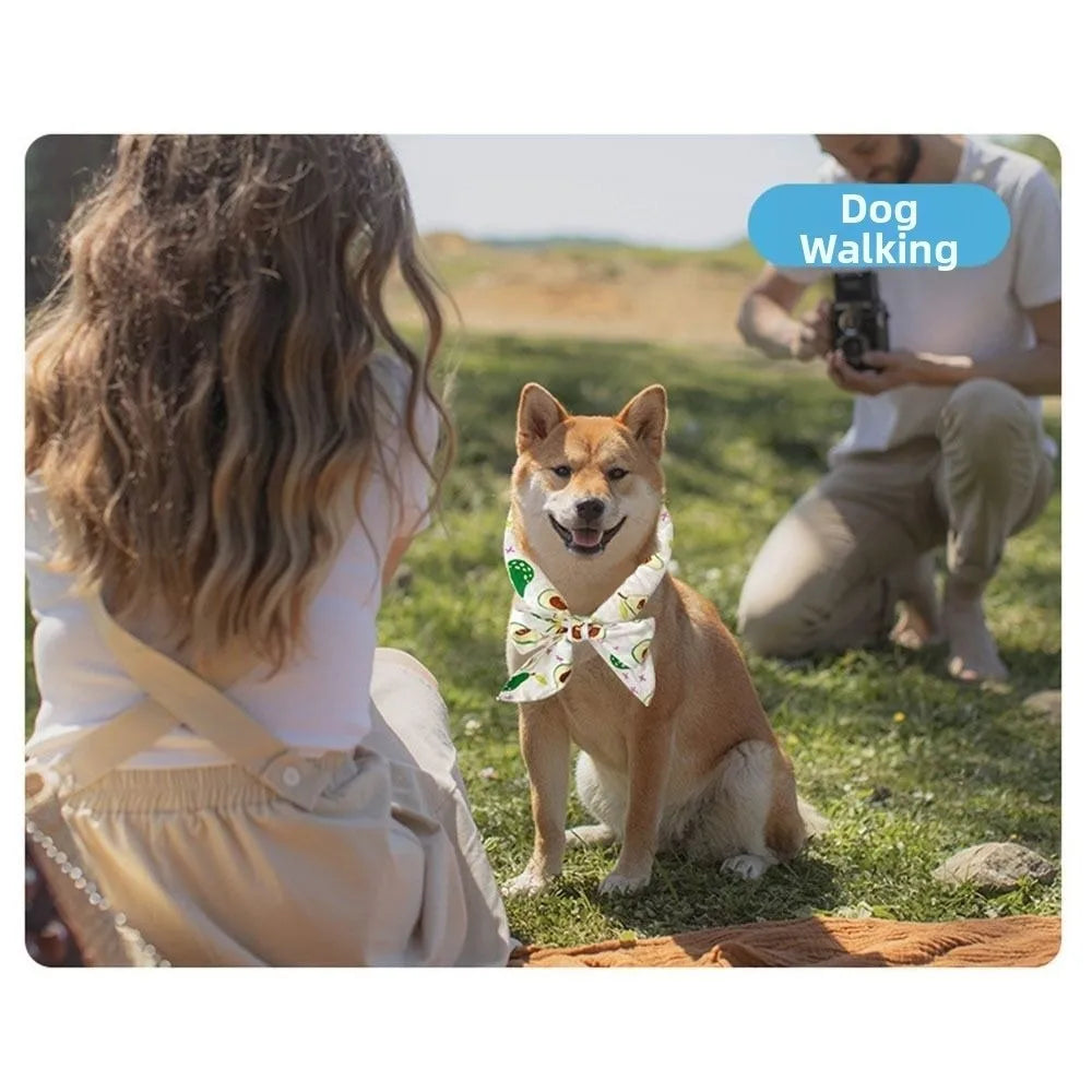 Dog Cooling Ice Scarf 2-Pack (Breathable Towel, Adjustable, 6 Print Styles)