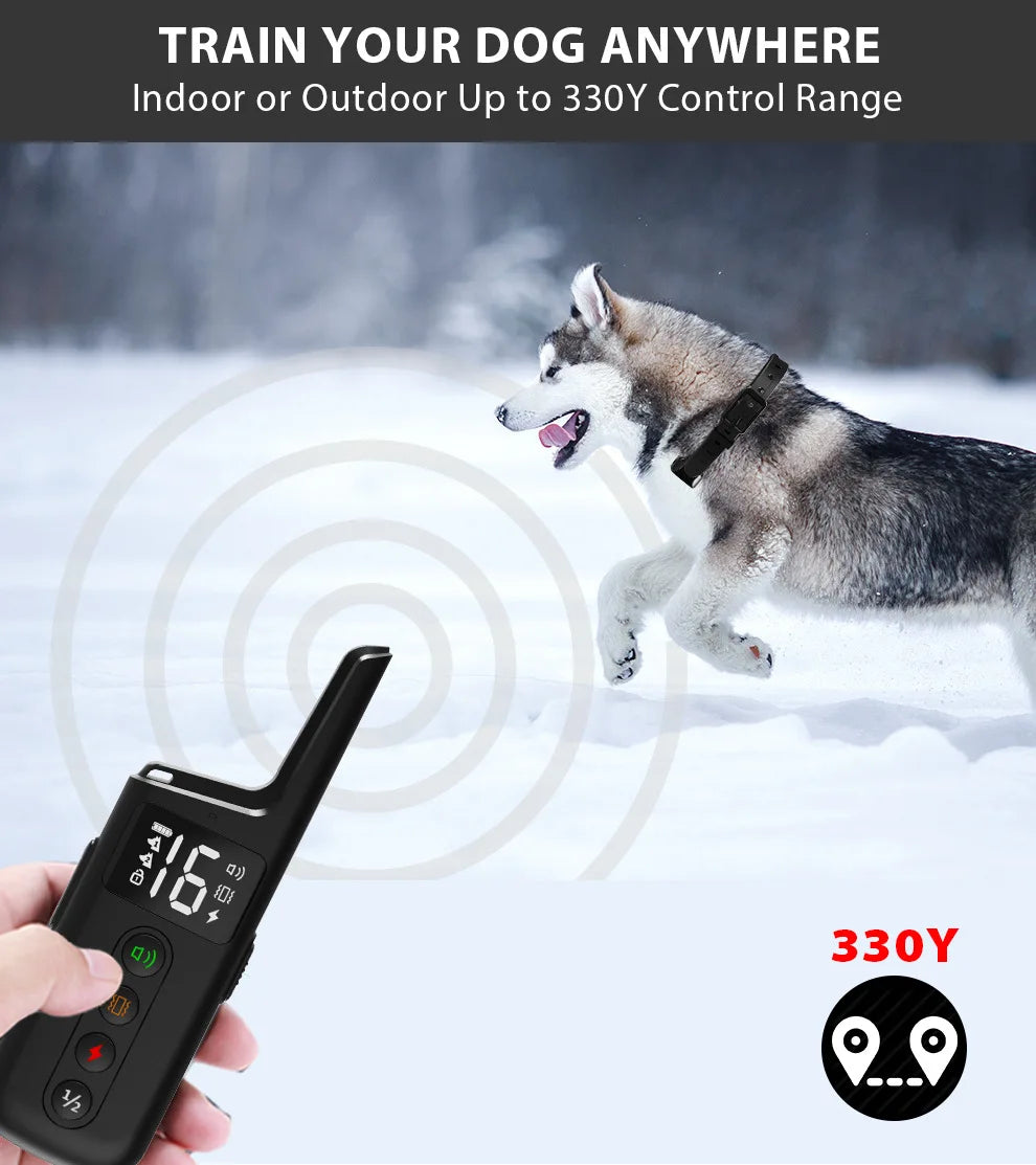 Long-Range Dog Training Collar (500m)