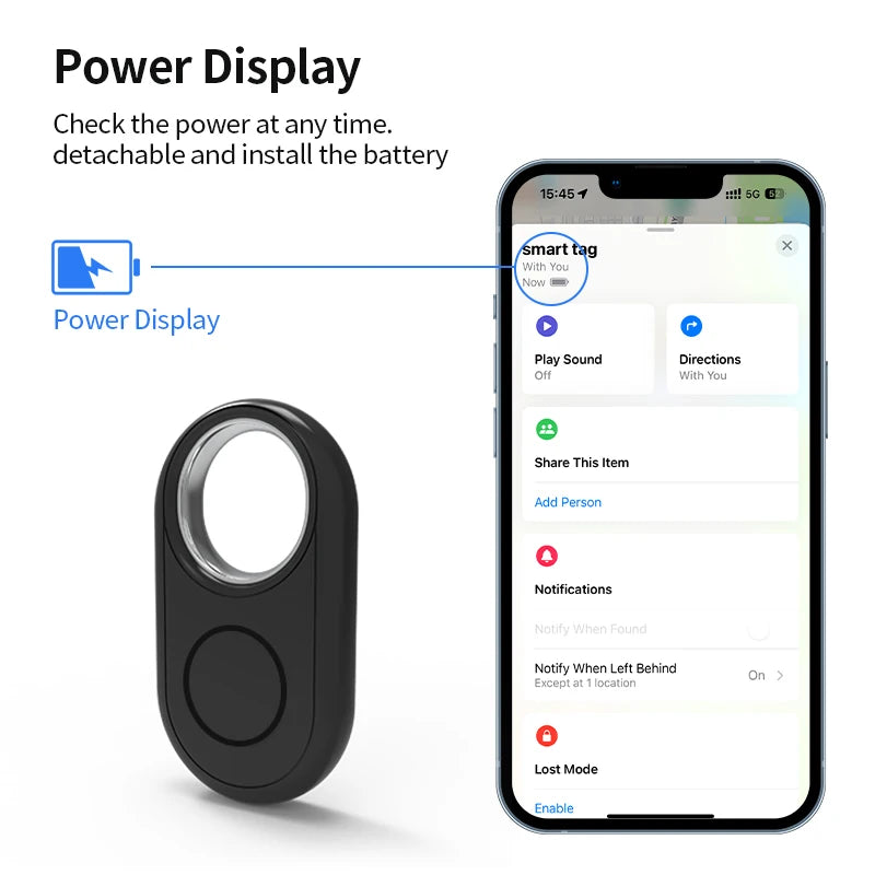 Apple Find My Collar Tracker with Sound Positioning for Pets