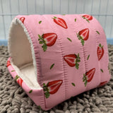 Triangular Hanging Pet Nest — Warm Plush Bed for Small Animals