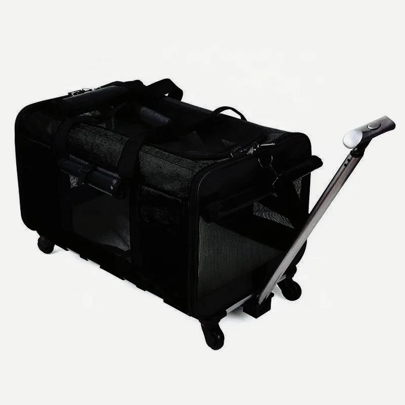 Oxford Square Fashionable Pet Stroller Travel Cage — Large Space