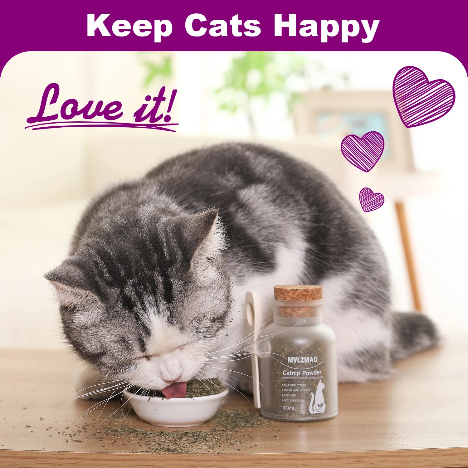 Silvervine Powder for Cats