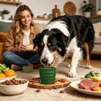 Watermelon Dog Poop Bag Dispenser with Hanging Ring (Portable)