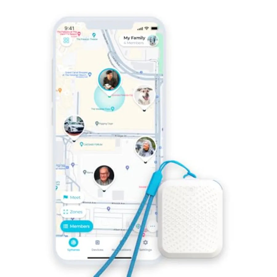 GPS WiFi Tracker for Kids, Pets, Elderly & Vehicles - Indoor Positioning
