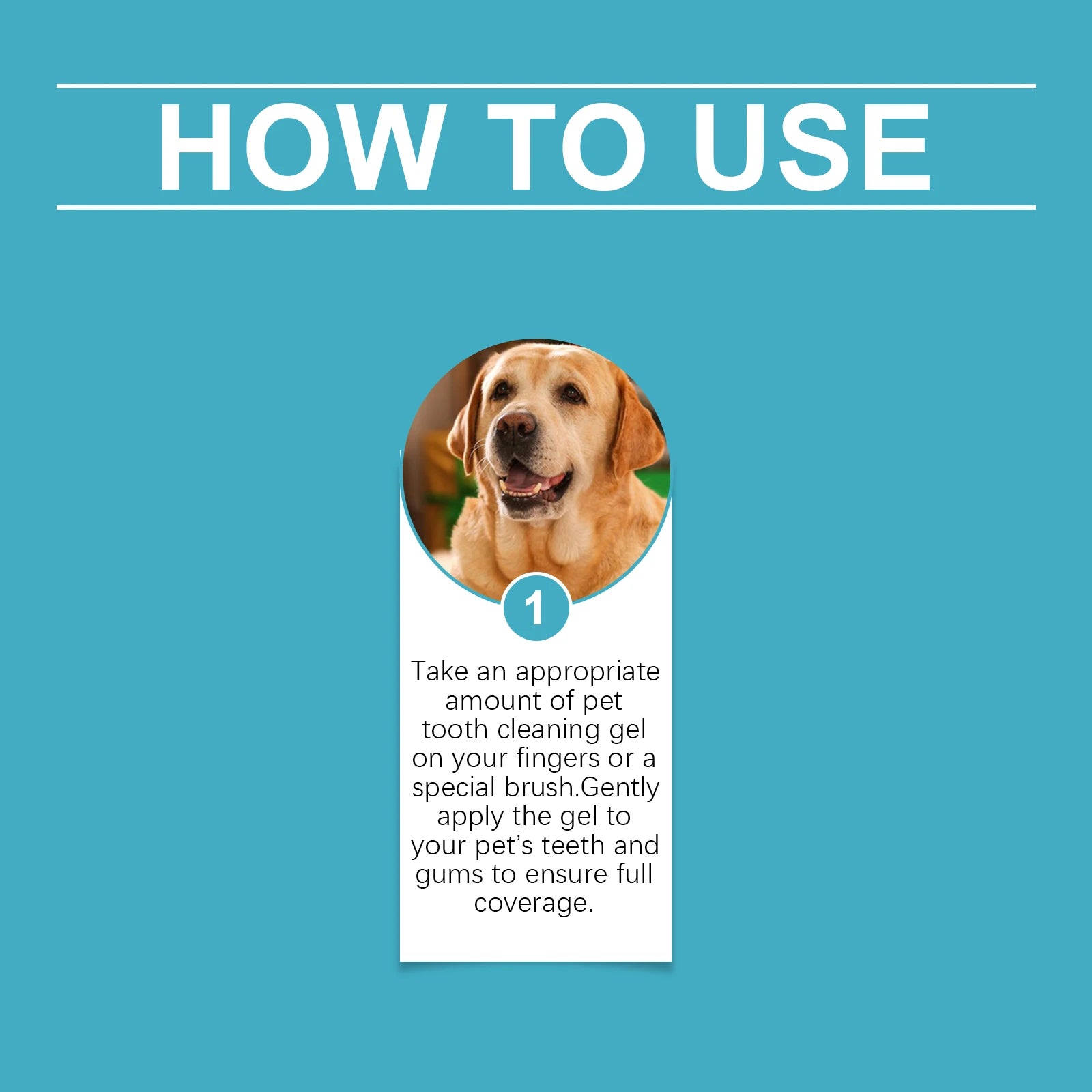 Dog Oral Cleaning Gel — Removes Tartar & Freshens Breath