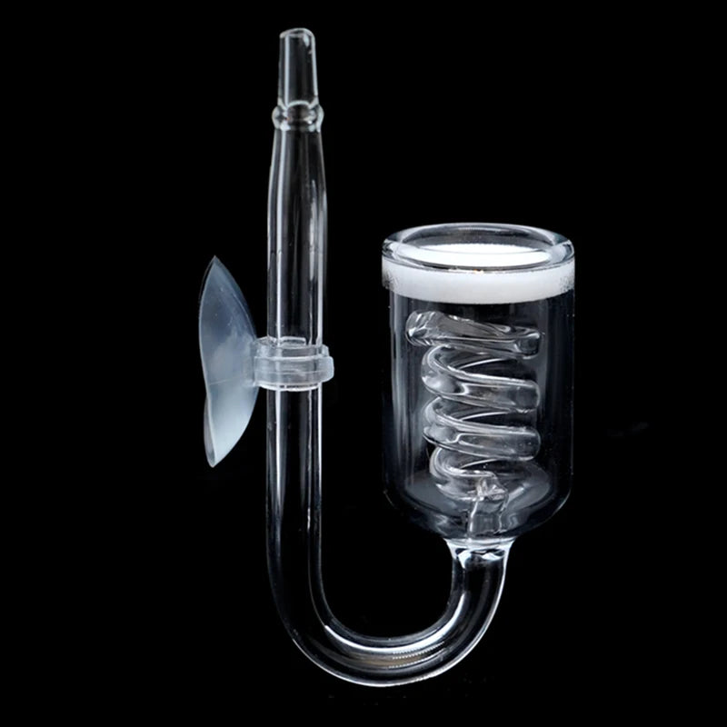 Glass & Acrylic Spiral CO2 Diffuser for Aquariums