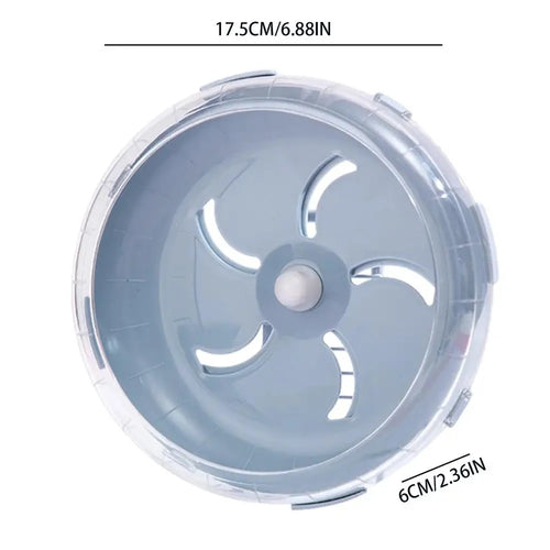 Silent Small Pet Exercise Wheel — Non-Slip Running Wheel for Hamsters