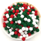 Plush Cat Puff Ball Toys — Soft Stretch Chew & Play Balls, Bulk Packs