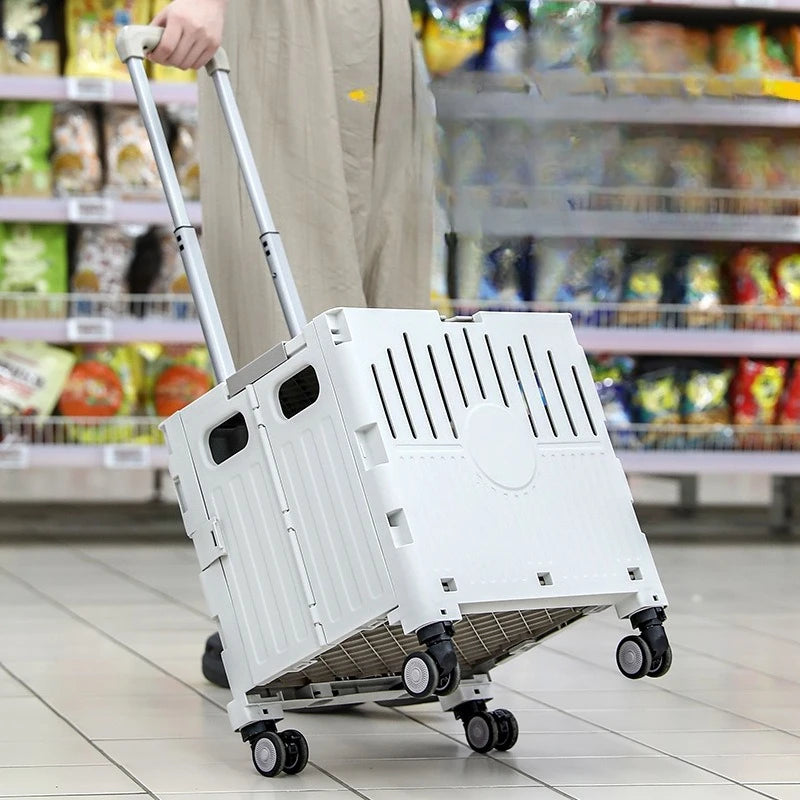 Lightweight Foldable Hand-Push Pet Scooter Cart for Small & Medium Dogs & Cats — Teddy, Corgi & More