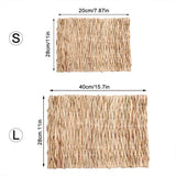 Natural Straw Chew Mat — Woven Hay Bedding for Small Pets