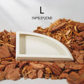Anti-Escape Mealworm Feeding Container — Reptile & Small Pet Feeder