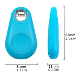 Bluetooth Anti-Loss Tracker with Remote Photo Shutter for Keys, Pets, Wallets & Phones