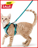 Anti-Escape Kitten Harness & Leash Set — Lightweight Breathable Vest