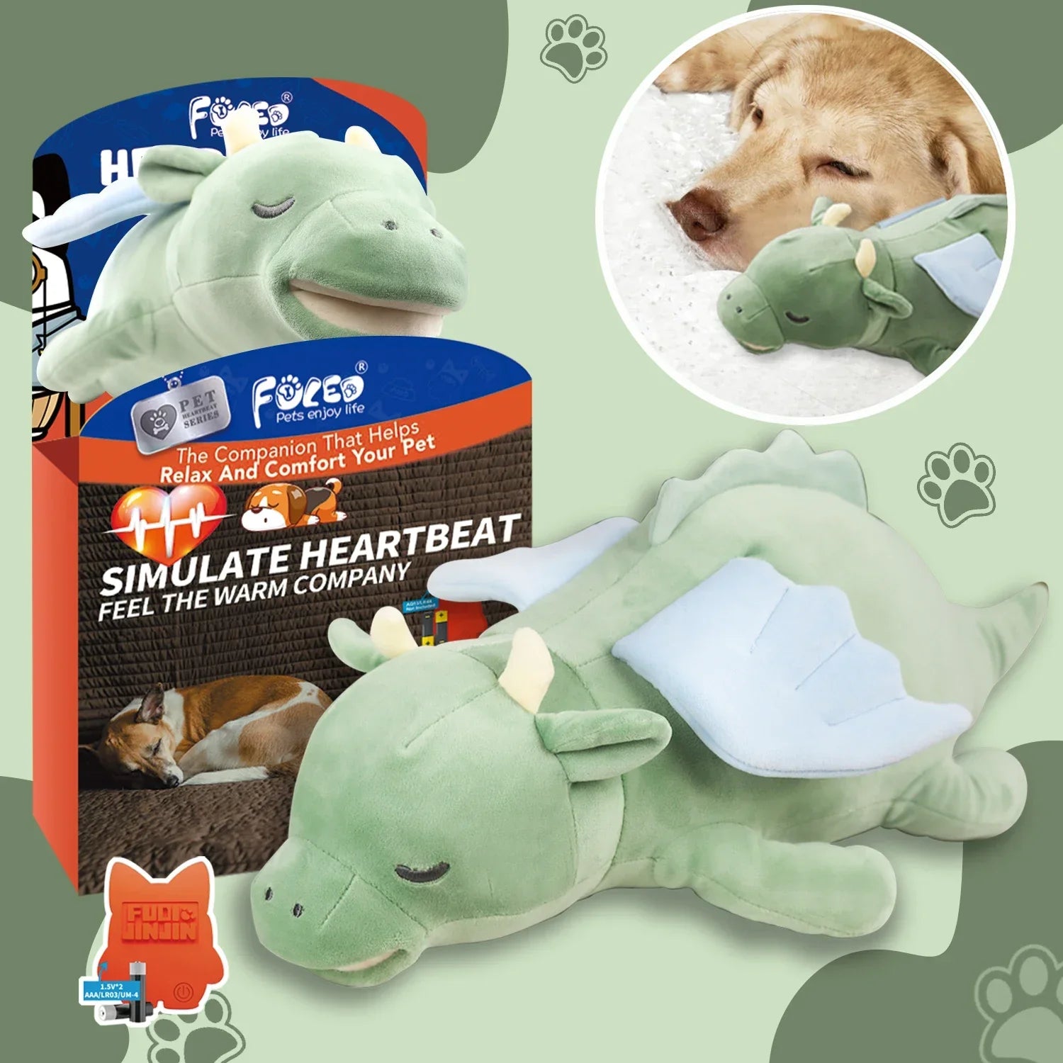 Heartbeat Comfort Puppy Toy