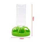 Automatic Reptile Water Dispenser — Gravity-Fed Bottle & Dish for Small Pets