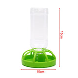 Automatic Reptile Water Dispenser — Gravity-Fed Bottle & Dish for Small Pets