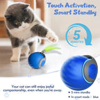Automatic Interactive Cat Ball Toy (2 Play Modes)