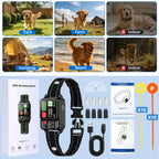 Orcleab IP67 Waterproof GPS Wireless Electric Fence for Dogs - Adjustable Outdoor