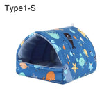 Small Animal Sleeping Nest — Warm Cotton Bed for Hamsters & Rabbits
