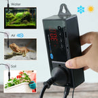 Digital Terrarium Thermostat — LED Controller with Waterproof Probe