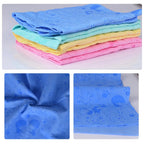 Synthetic Deerskin Pet Drying Towel — Ultra-Absorbent Quick-Dry Cloth for Dogs & Cats