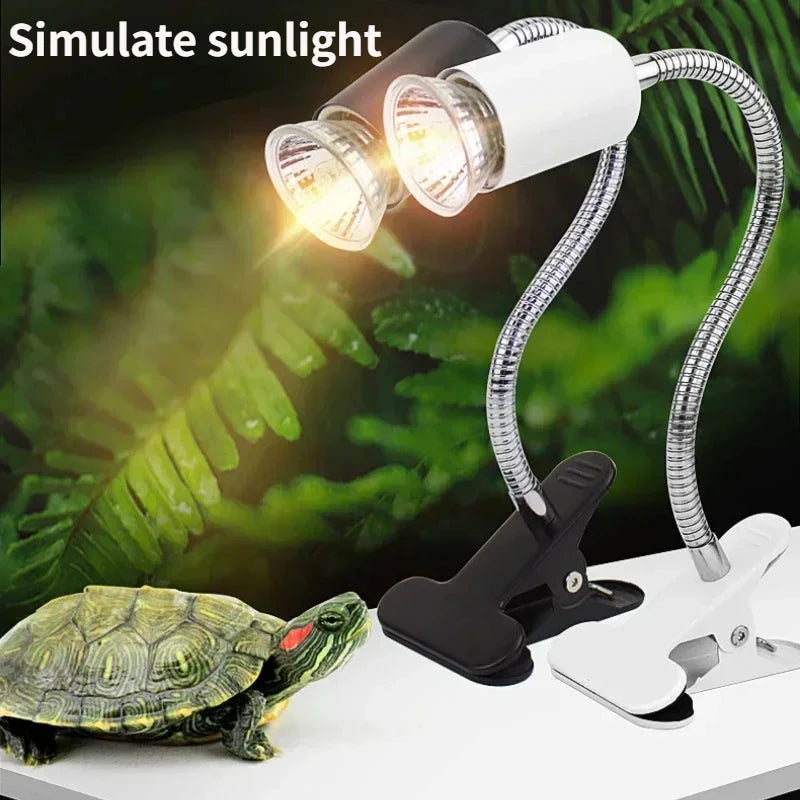 Reptile & Aquarium Clip-On Heat Lamp 50W Adjustable