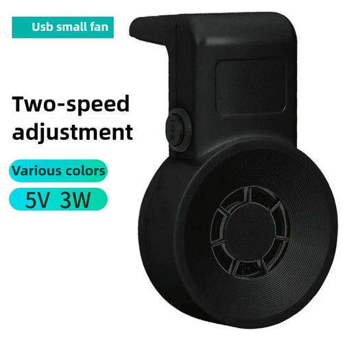 Silent Mini USB Terrarium Cooling Fan with External Temp Controller