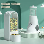Anti-Tip Hamster Water Dispenser & Feeder — Leak-Proof, Easy-Clean Set