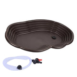 Ramped Reptile Bathing & Water Bowl — Easy-Access Basin for Turtles & Bearded Dragons