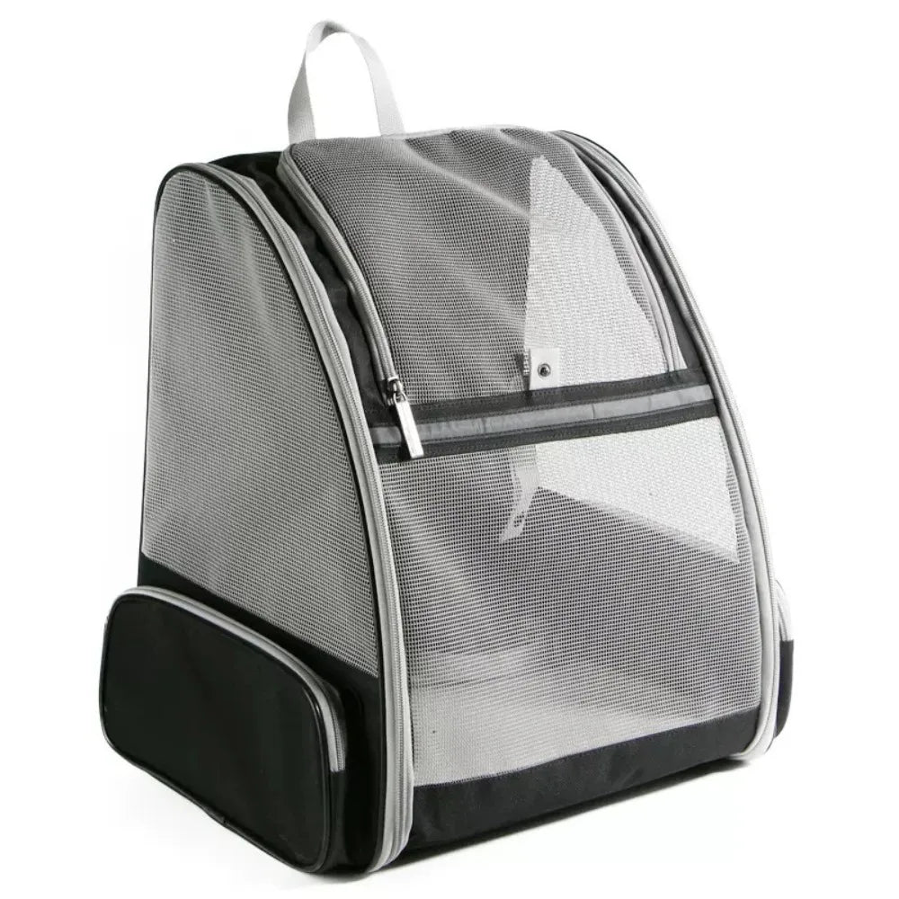 Foldable Pet Carrier Backpack (Suede, Large Capacity, 5 Colors)