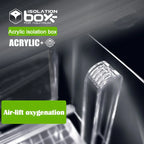 Acrylic Aquarium Isolation Breeding Box (Stainless Steel Mesh, Divider)