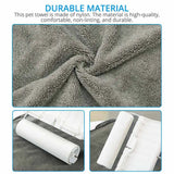 Large Nylon Pet Towel with Pocket Design — Non-Linting, Fast-Absorbing