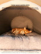 Cozy Pet Nest Bed for Dogs & Cats