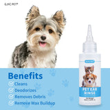 Natural Pet Ear Cleaner — Gentle Wax & Odor Solution for Dogs & Cats