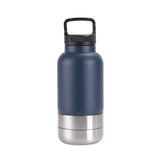 3-in-1 Stainless Steel Pet Water Bottle (Multi-Layer, Leak-Free, Detachable)