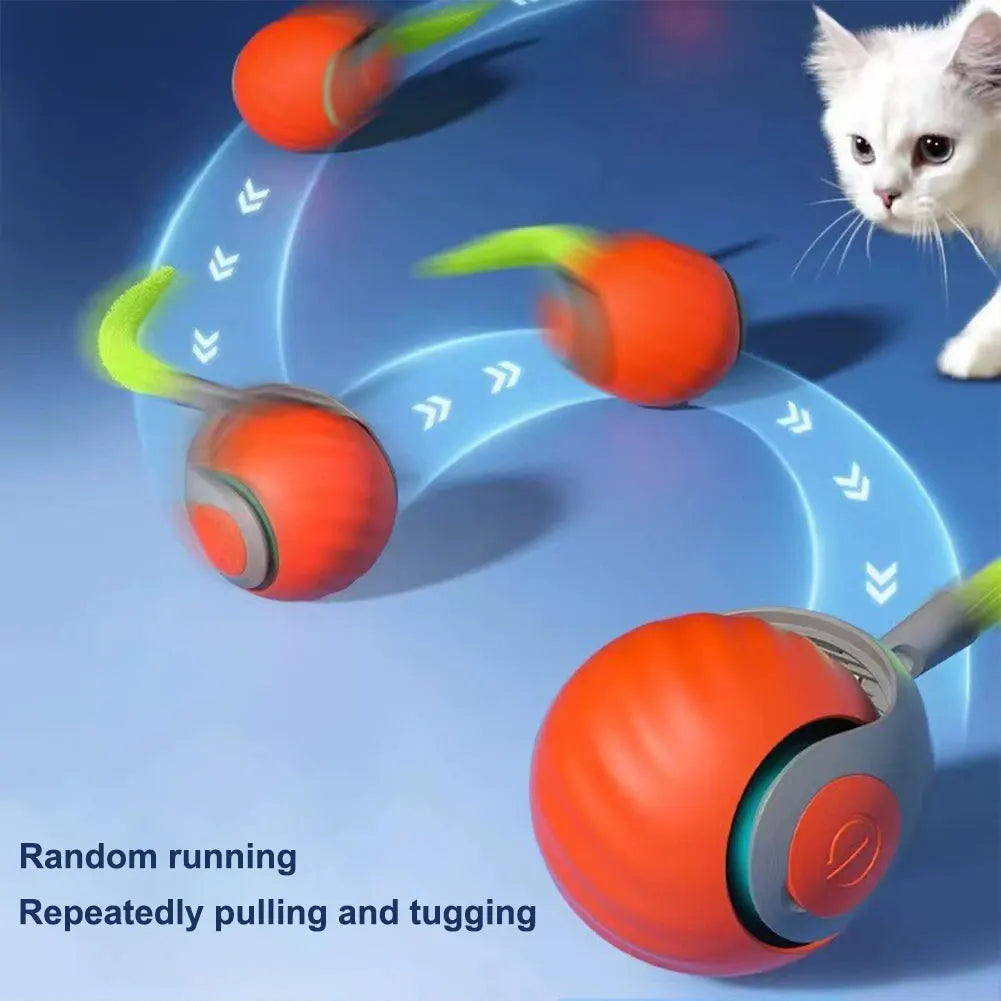 Bouncing Smart Ball Toy for Cats & Dogs
