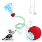 Automatic Interactive Cat Ball Toy (3 Play Modes)