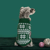 Christmas Day Sweater & Scarf Set for Dogs (Warm Winter Coat)