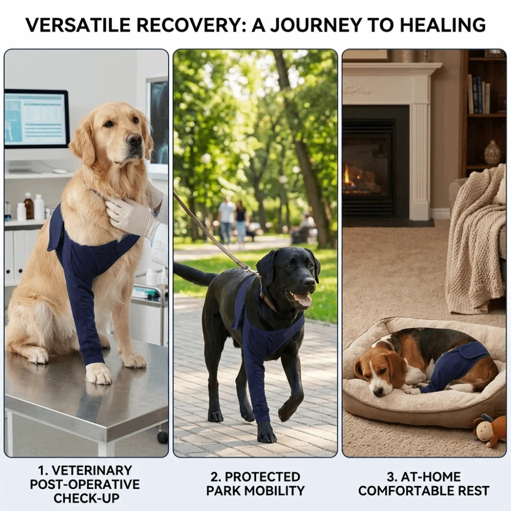 Dog Leg Protector Sleeve (Soft Fabric, Breathable, Washable, S to XXL)