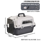 Large Airline-Approved PP Hard-Shell Pet Travel Crate & Portable Kennel for Cats & Dogs