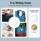 Mini Apple Find My Pet Tracker for Cats, Dogs, Bags & Keys